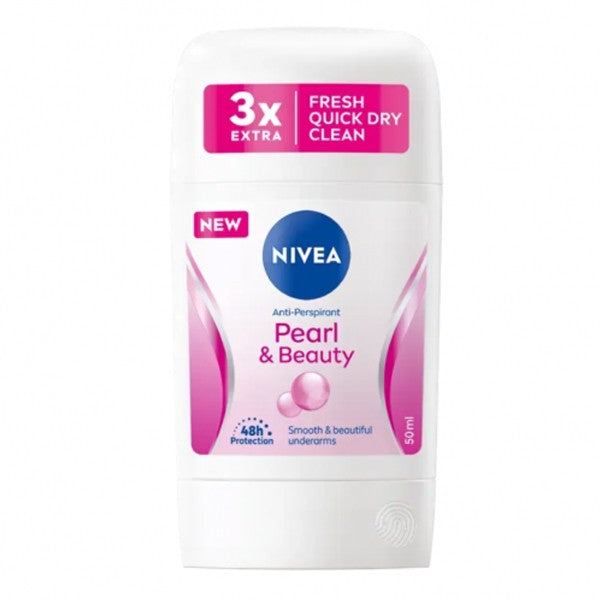 Nivea Deodorant Stick 50ml Women Pearl & Beauty
