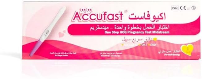 AccuFast Midstream Home Pregnancy Tester (M30 A)