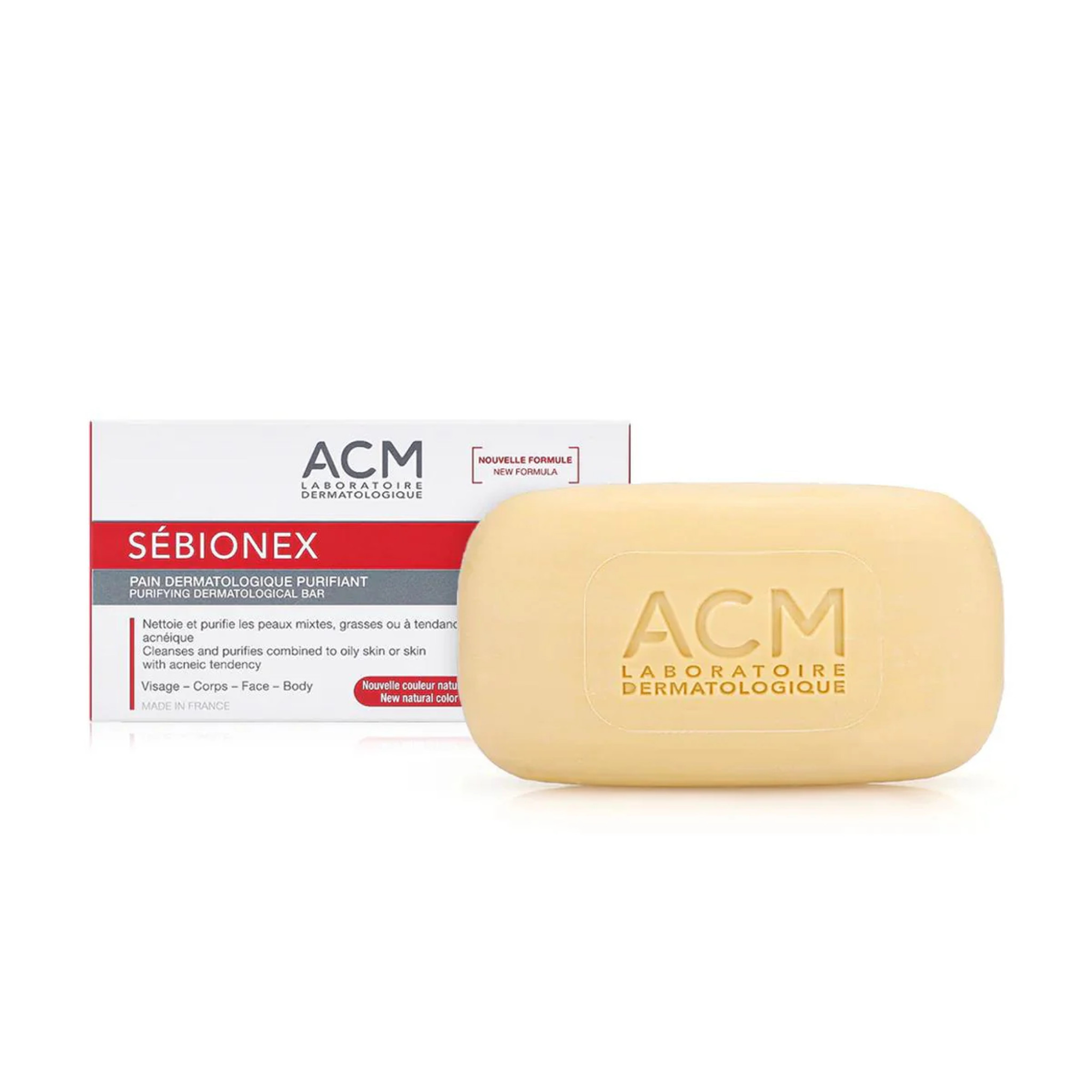 Acm Sebionex Cleansing Bar Soap for Oily and Acne-Prone Skin