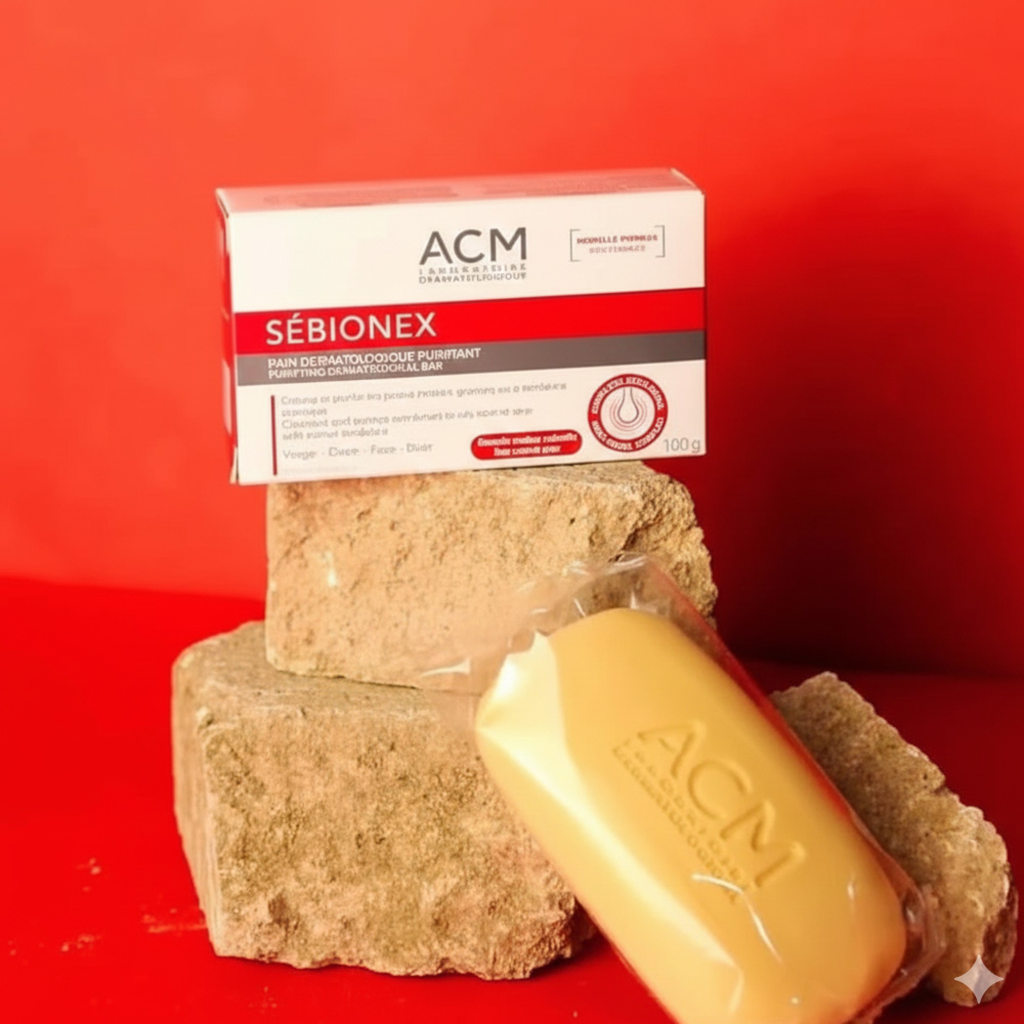 Acm Sebionex Cleansing Bar Soap for Oily and Acne-Prone Skin