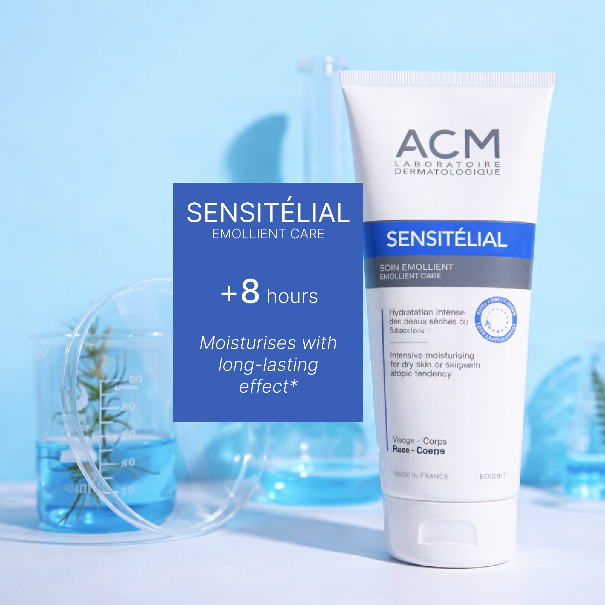 Acm Sensitelial Emollient Care – Moisturizer for Dry Sensitive Skin