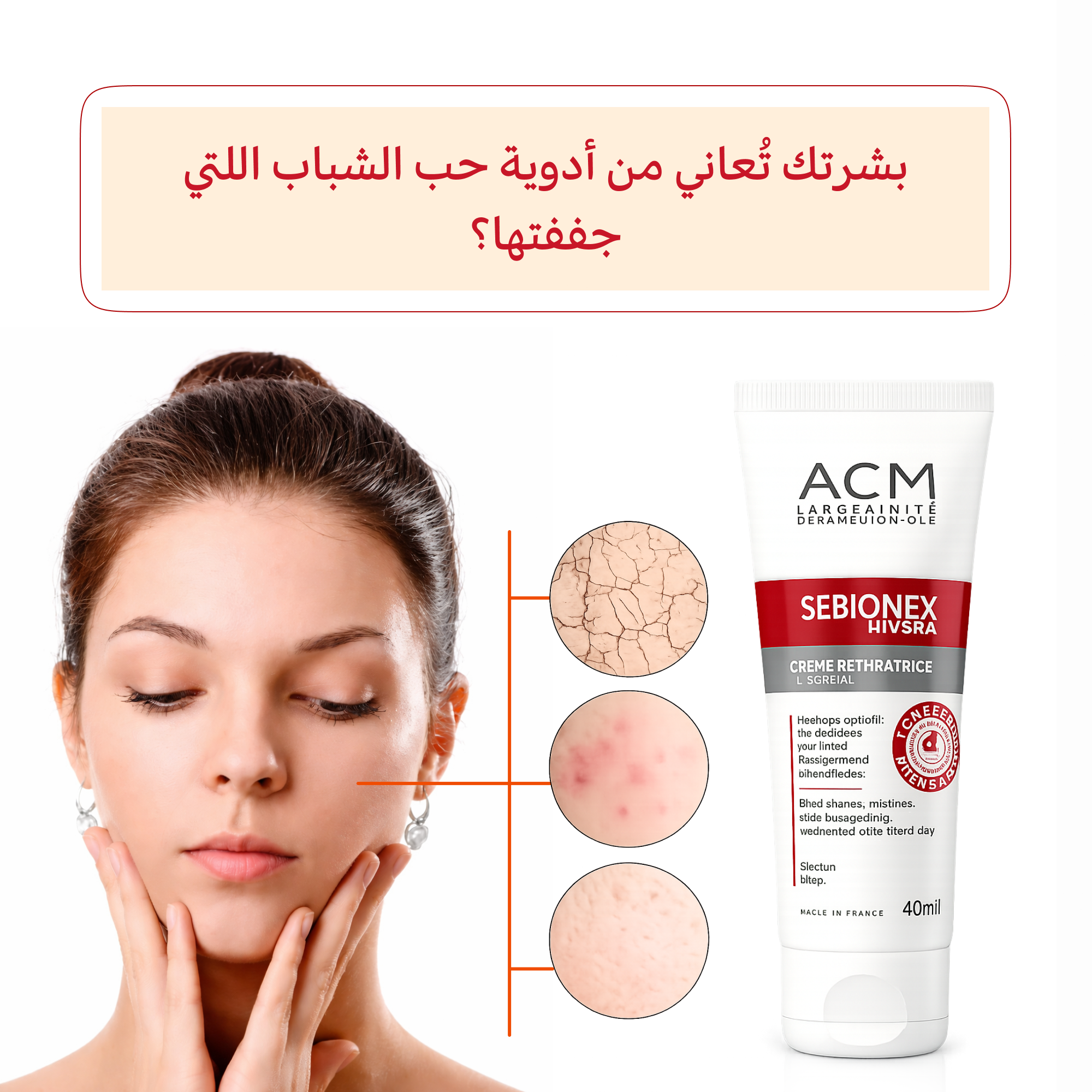 Acm Sebionex Hydra Repair Cream – Hydrating Barrier Care for Sebum Control