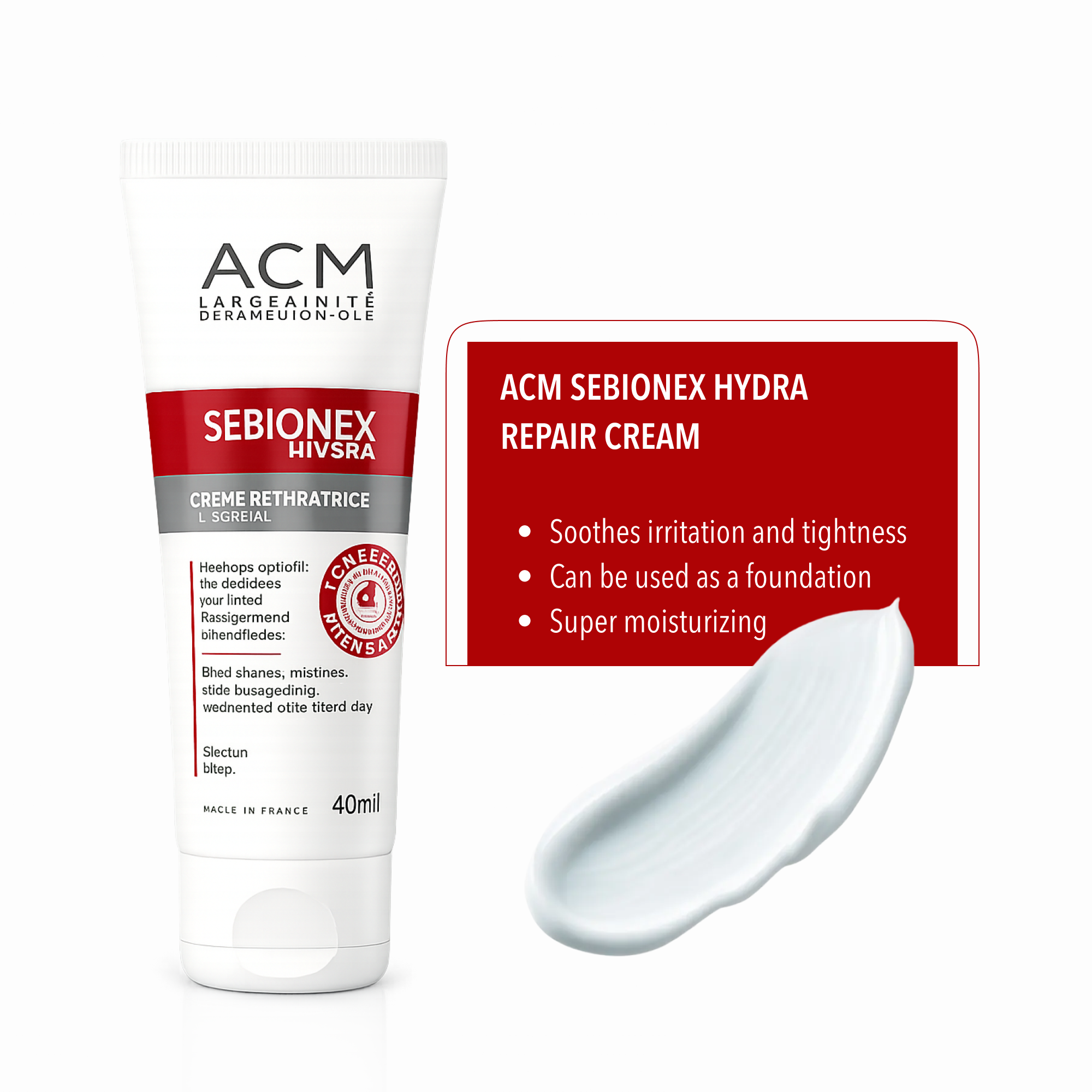 Acm Sebionex Hydra Repair Cream – Hydrating Barrier Care for Sebum Control