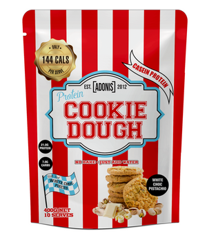 Adonis Cookie Dough White Choc Pistachio 400G