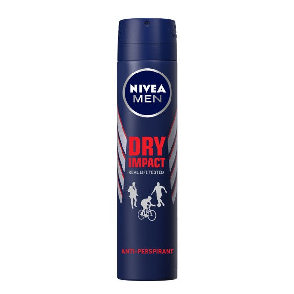 Nivea Deodorant Spray 200 ml dry impact For Men