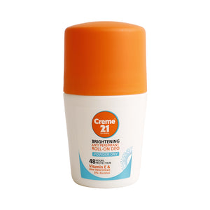 Creme 21 deodorant roll on 50ml powder dry