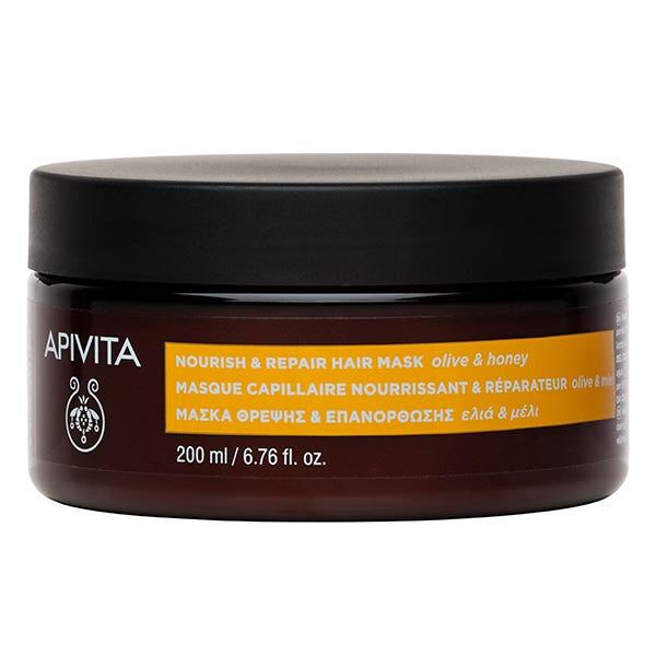 APIVITA Nourish and Repair Hair Mask (Olive and Honey)200ml