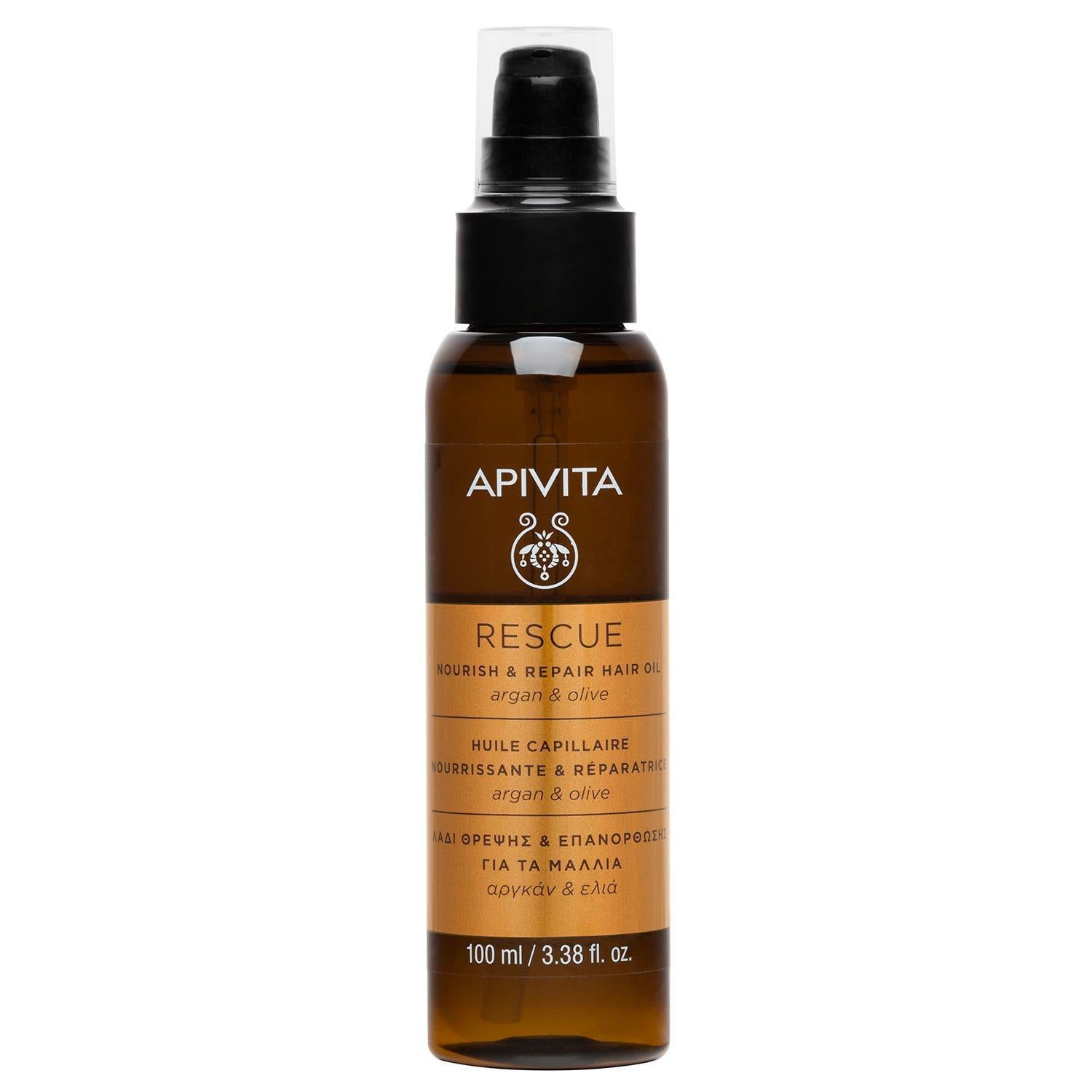 APIVITA Rescue Hair Oil (Argan And Olive)100ml