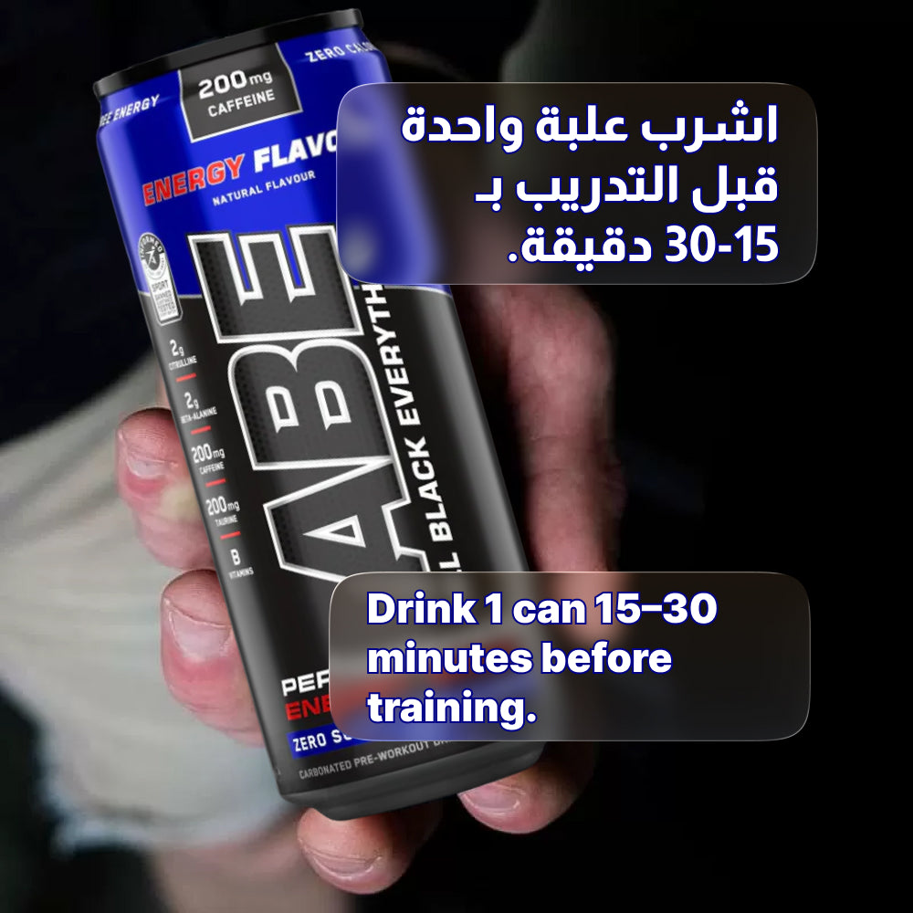 Applied Nutrition ABE Energy + Performance بنكهة التوت الأزرق 330مل