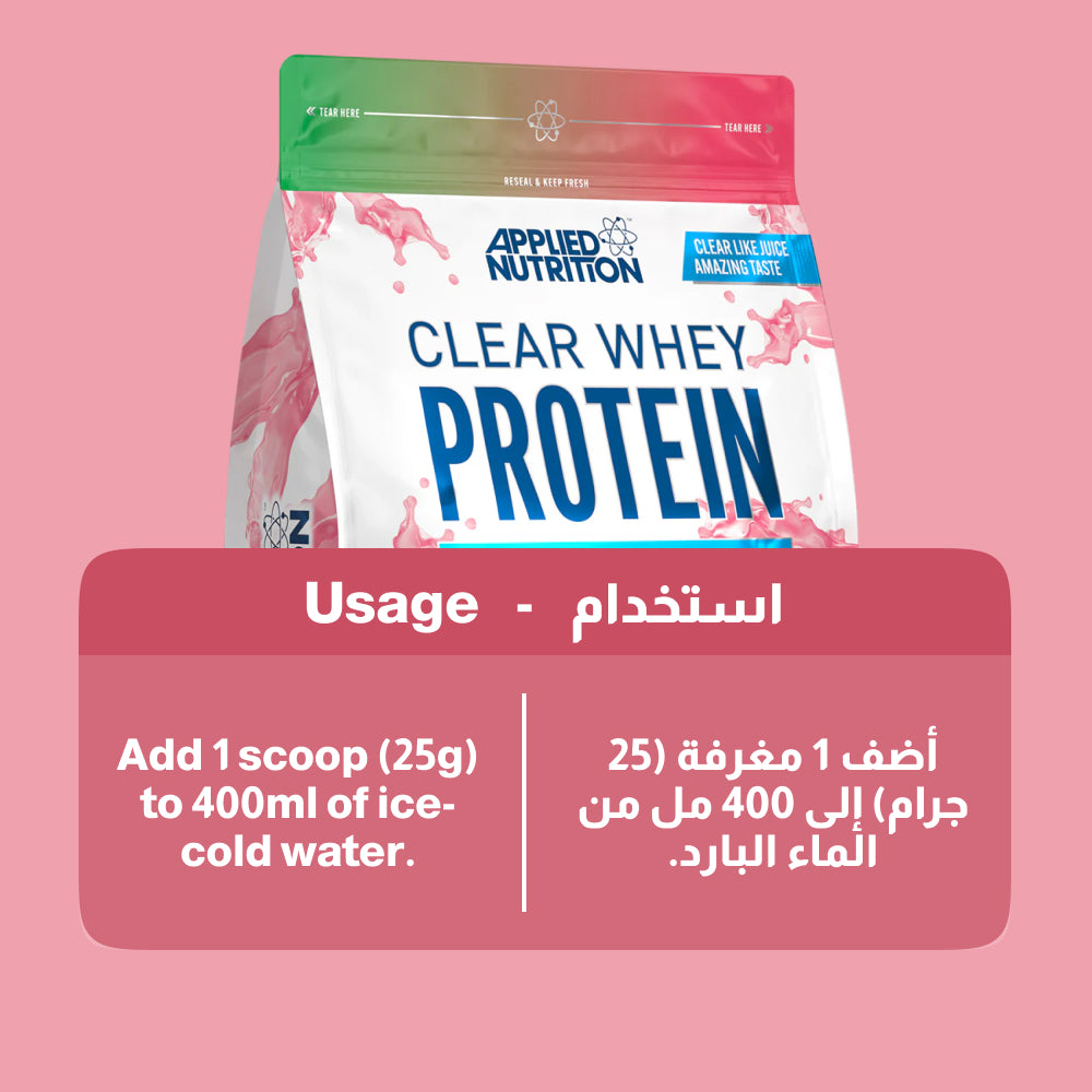 Applied Nutrition Clear Whey Protein Watermelon 875g