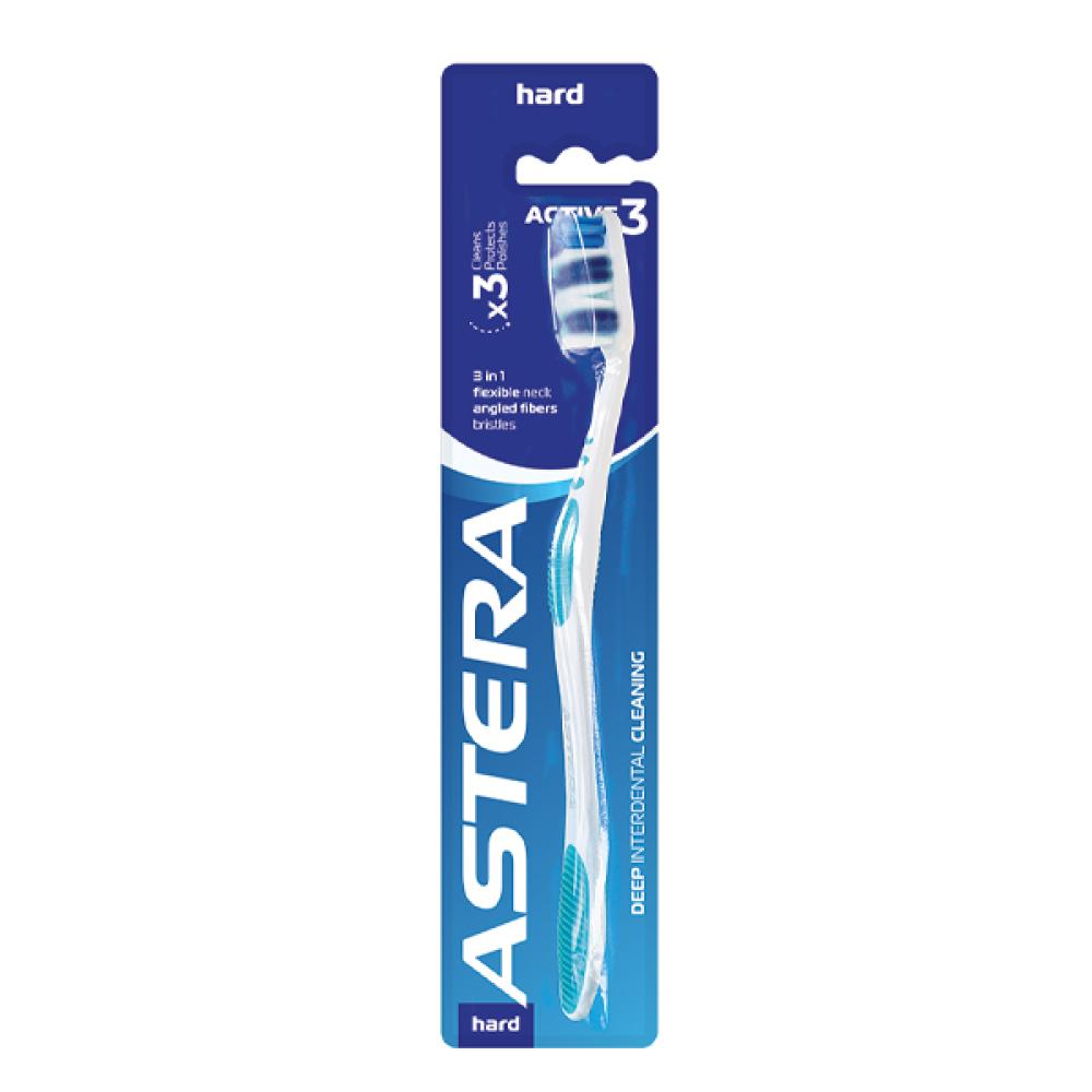 Astera Astera Toothbrush Active 3 Hard Bristles