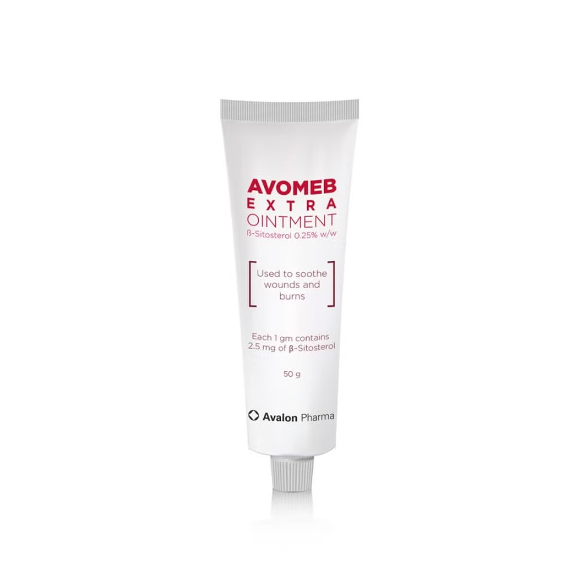 مرهم Avomeb Extra 50 غرام - مرهم طبيعي لشفاء الحروق والجروح