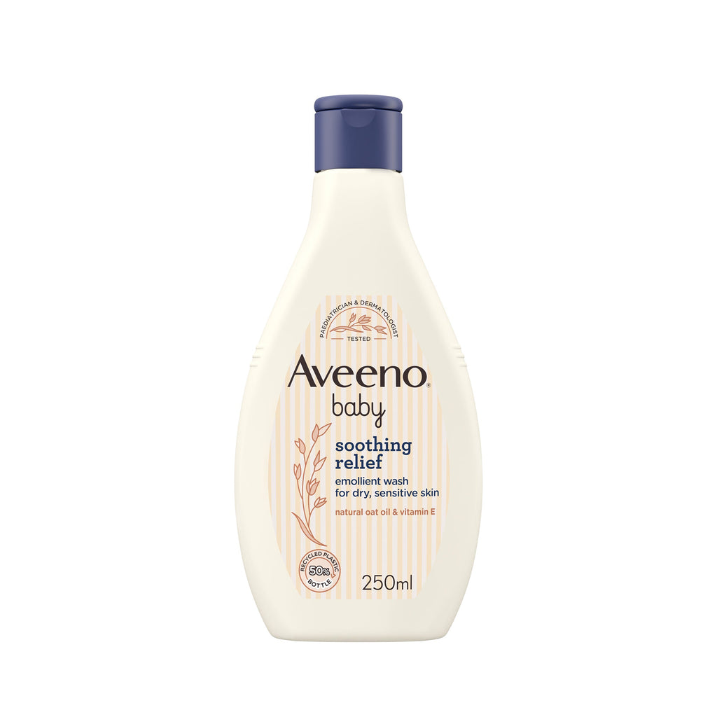 غسول جسم Aveeno للأطفال بحجم 250 مل لتهدئة البشرة