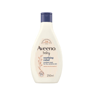 غسول جسم Aveeno للأطفال بحجم 250 مل لتهدئة البشرة