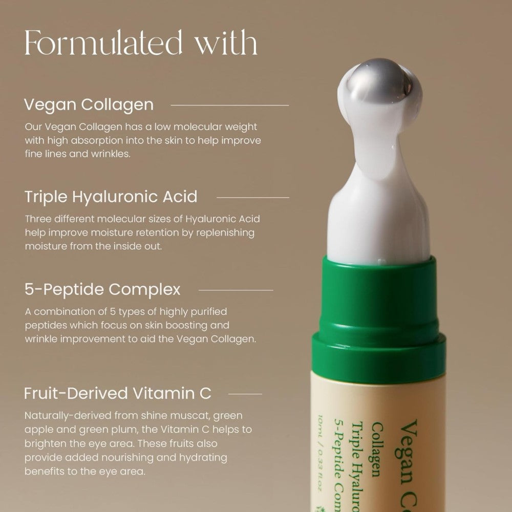 Axis-y Vegan Collagen Eye Serum – Plant-Based Eye Care 10ml