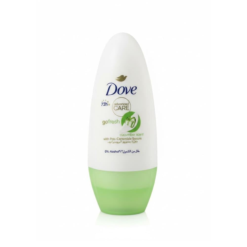Dove go fresh cucumber roll on deodorant, 72 hour protection   50ml
