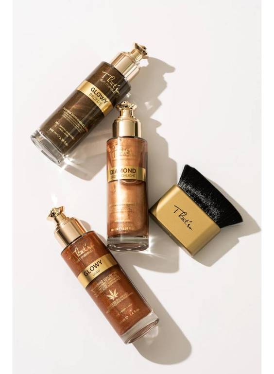 That'so Glowy Gold Dry Oil – Hemp & Vitamin E Shimmer Body Oil 100ml