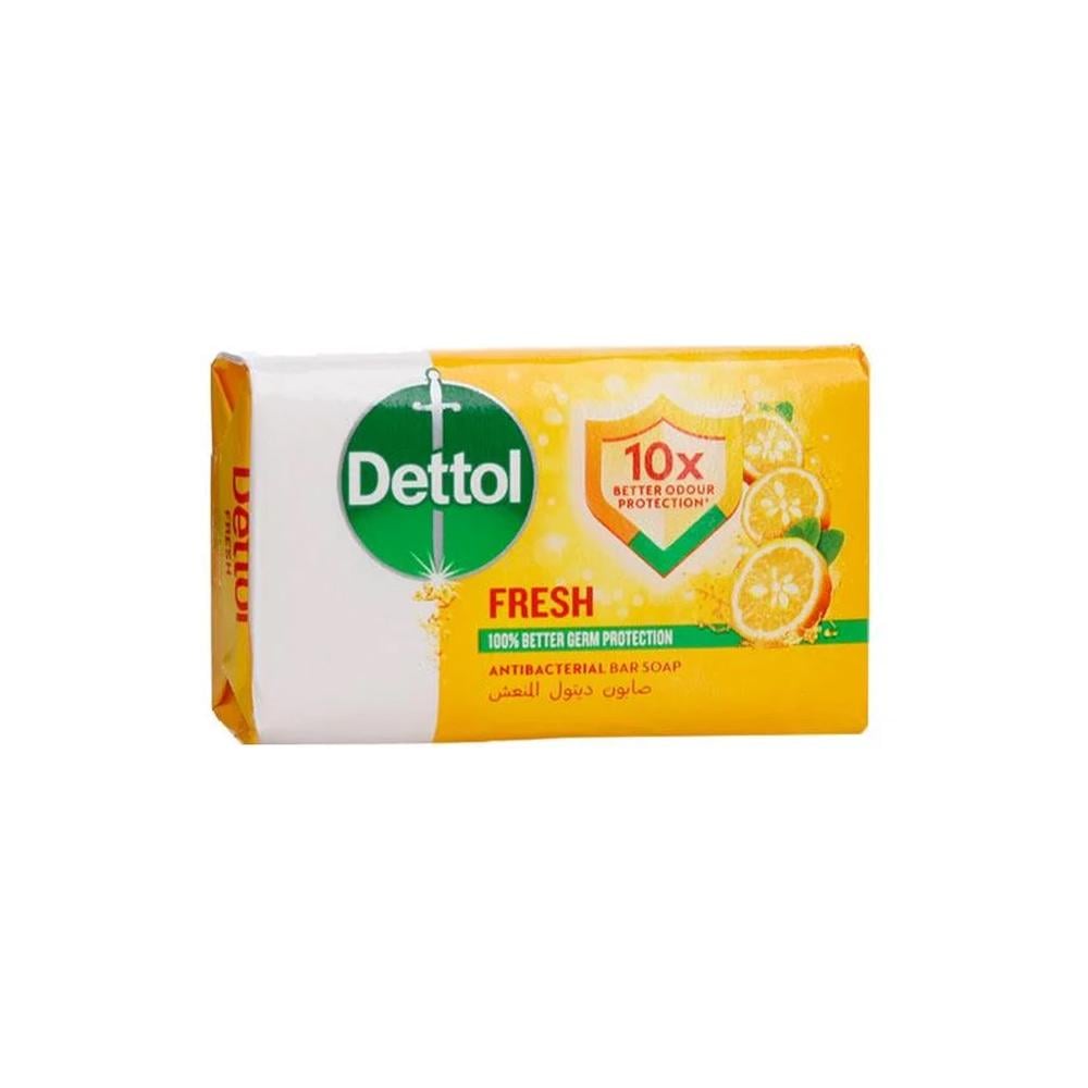 Dettol fresh lemon & orange blossom soap 120g