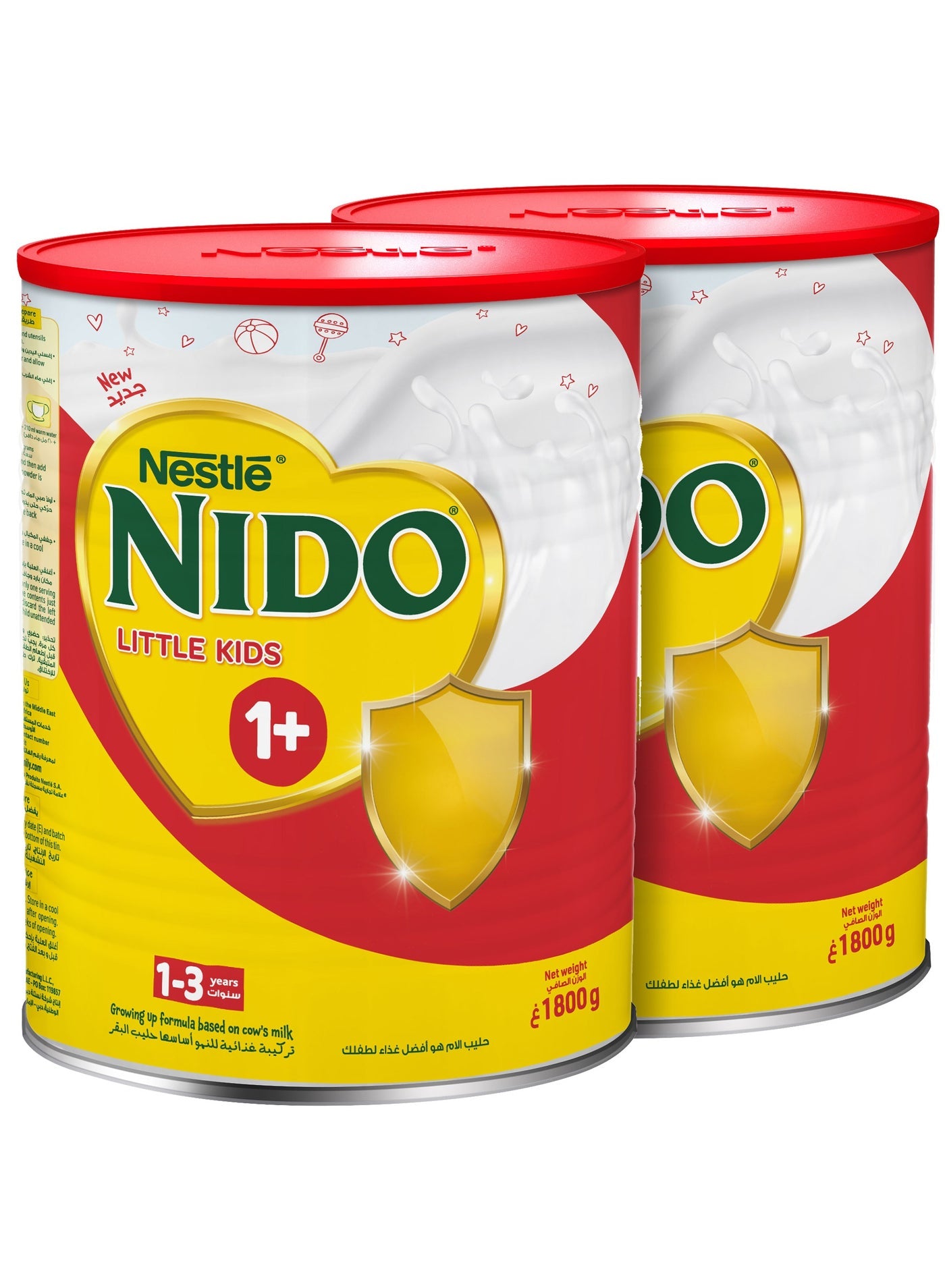 NIDO 1Plus  (2 x 1800g)PR DUAL PACK