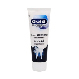 Oral b toothpaste 75ml professional ultra double strength daily whitening