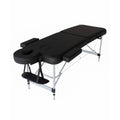 Salon system  massage bed portable aluminum base with bag black