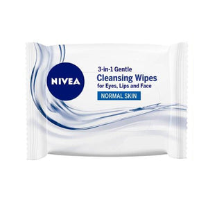 Nivea facial cleansing wipes 25 pack for normal skin