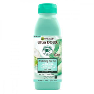 Garnier hair shampoo 350ml ultra doux hair food aloe vera and coconut