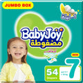 Baby Joy Size (7) Jumbo Box 54 Diapers