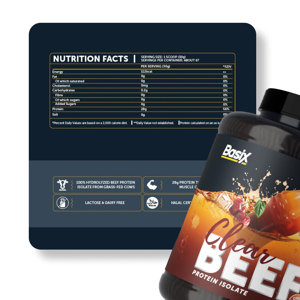 Basix Beef Protein ISO Cherry Cola 4.4 lb