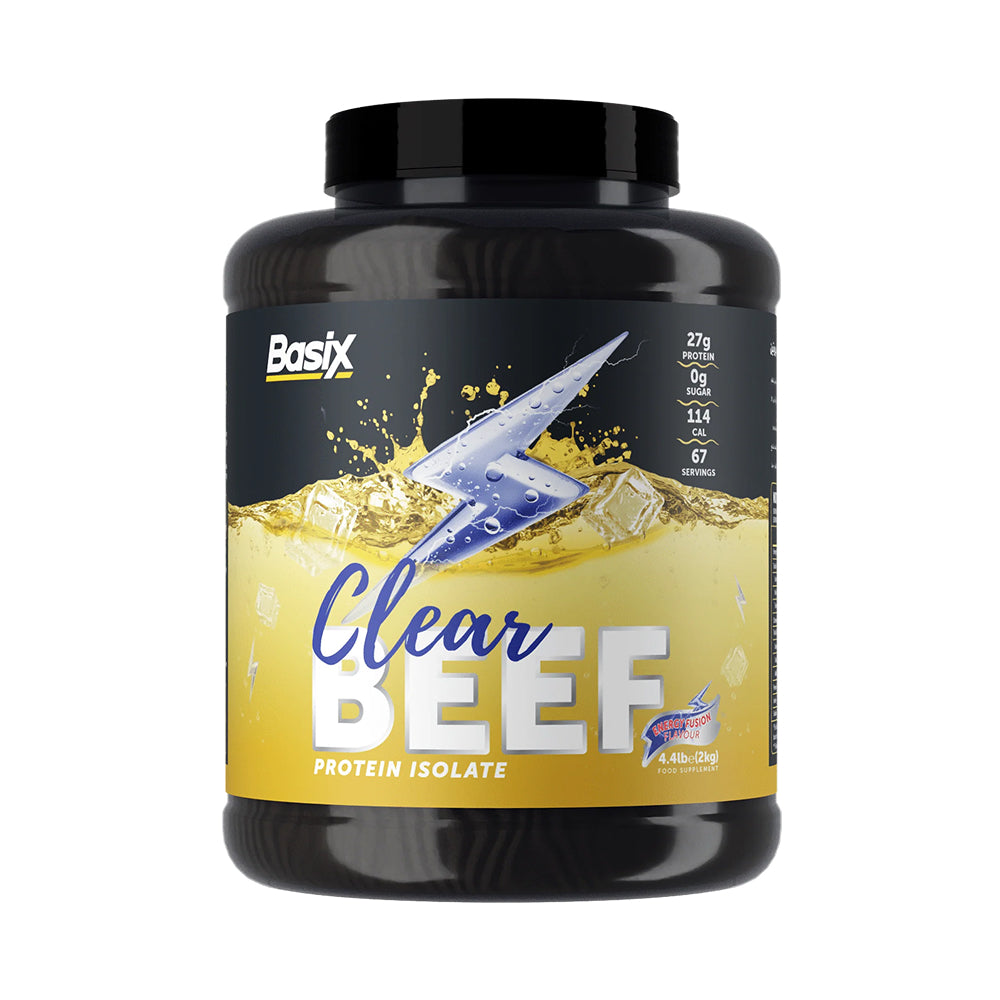 Basix Clear Beef Protein Isolate Energy Fusion 4.4 LB