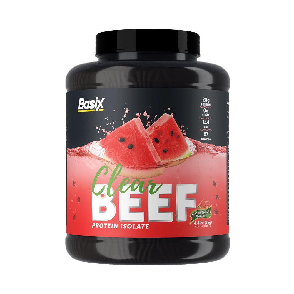 Basix Clear Beef Protein Isolate Juicy Watermelon 4.4 LB