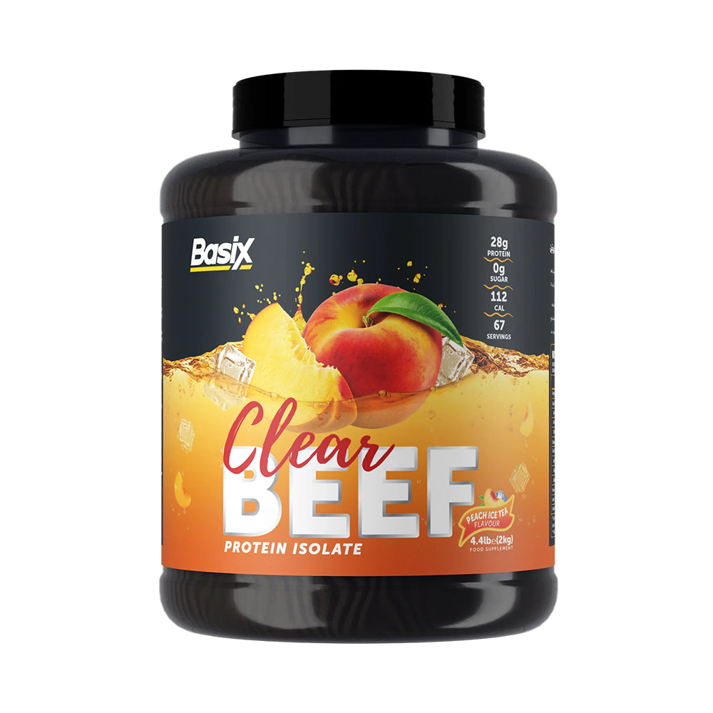 Basix Clear Beef Protein Isolate – Sugar-Free  Supplement Powder