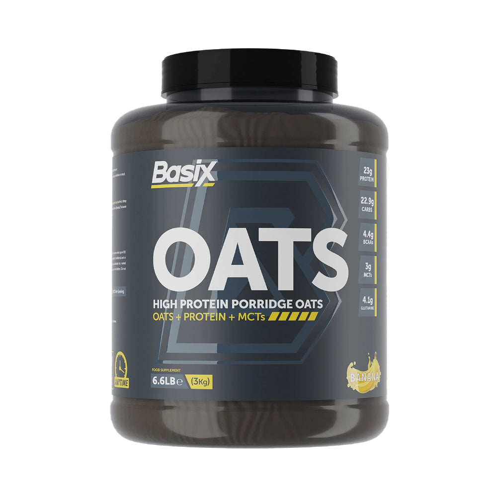 Basix Oats - High Protein Porridge - Banana 6.6 LB