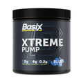 Basix Xtreme Pump Pre-Workout Supplement - Blue Razz Rush 330g