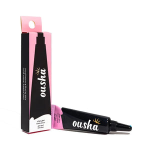 Ousha eyelash glue waterproof dark black