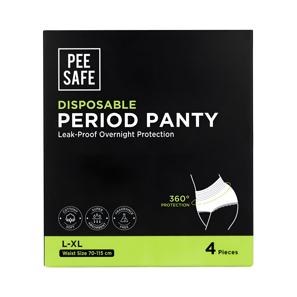 Pee Safe Pads 4pc Single Use Panties Large To X Large