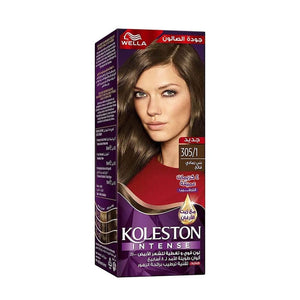 Wella koleston intense hair dye light ashy brown 305/1