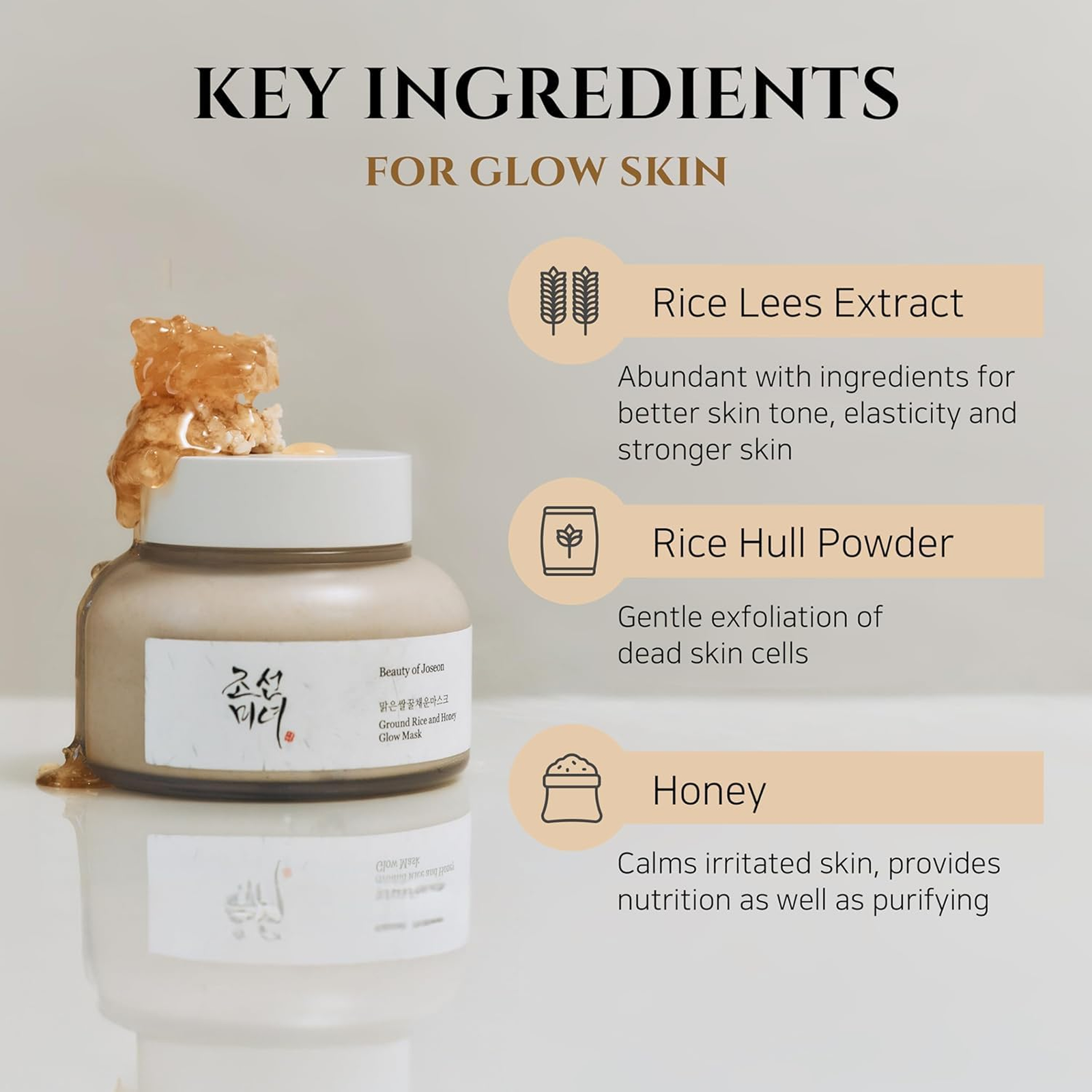 Beauty Of Joseon Face Mask Ground Rice and Honey Glow 150ml