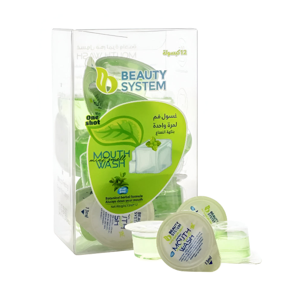 Beauty System Beauty System Mouth Wash Capsules With Mint Flavor 12 Pieces x 13 ml