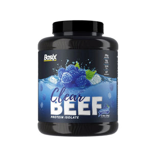 Basix Beef Protein Isolate – Blue Razz Rush 4.4lb