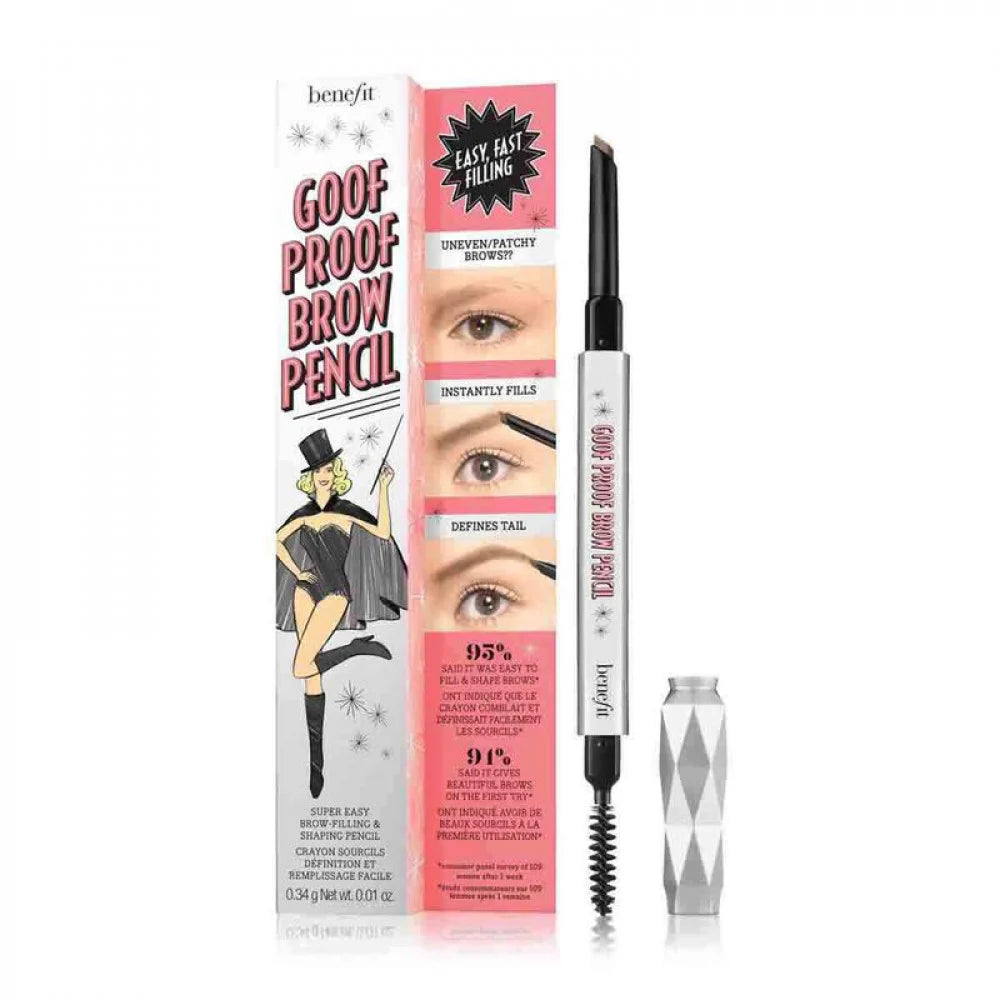Benefit Goof Proof – قلم حواجب طويل الثبات بدرجة دافئة