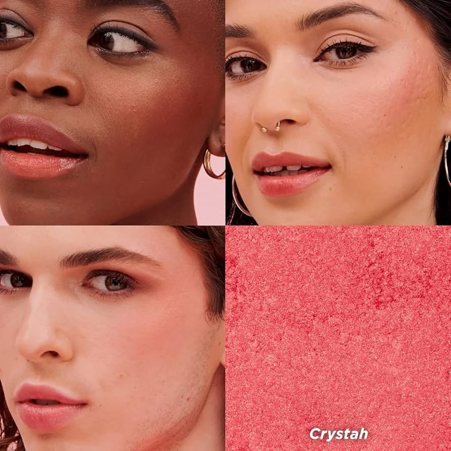 Benefit Crystah Strawberry – بلاشر ميني مضيء للوجه