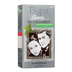 Bigen Bigen Hair Color 80g speedy 882 Brownish Black