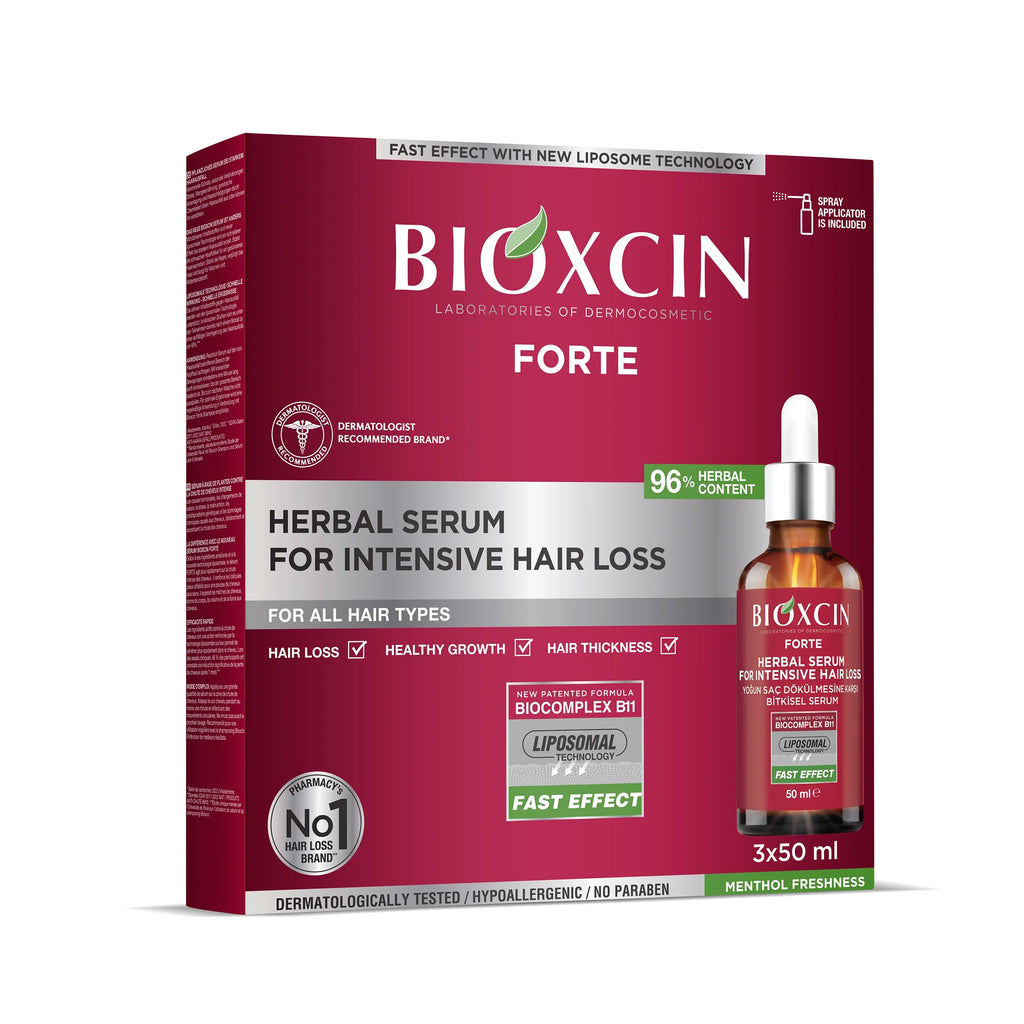 Bioxcin – سيروم أعشاب مكثف لتساقط الشعر 3×50ml
