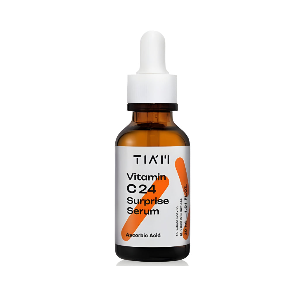TIAM Serum 30ml Intensive Brightening With Vitamin C 24 For Skin Tone Unifying Dark Spot Reduction And Collagen Boosting