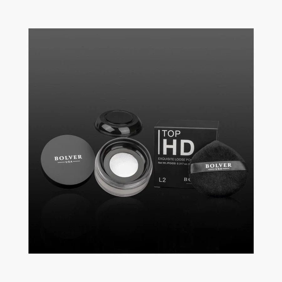 Bolver USA Loose Powder Top HD – Matte Finish Setting Makeup Powder