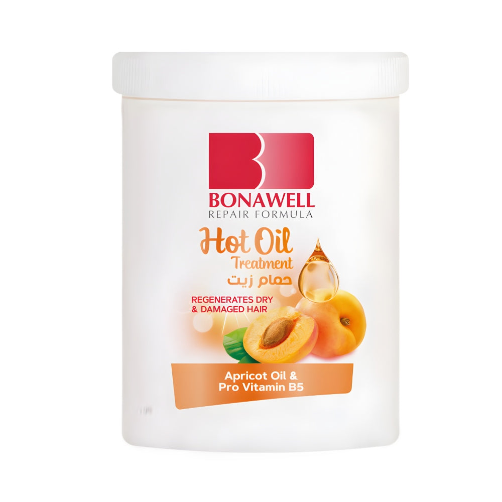 Bonawell Bonawell Hair Hot Oil 810ml With Apricot
