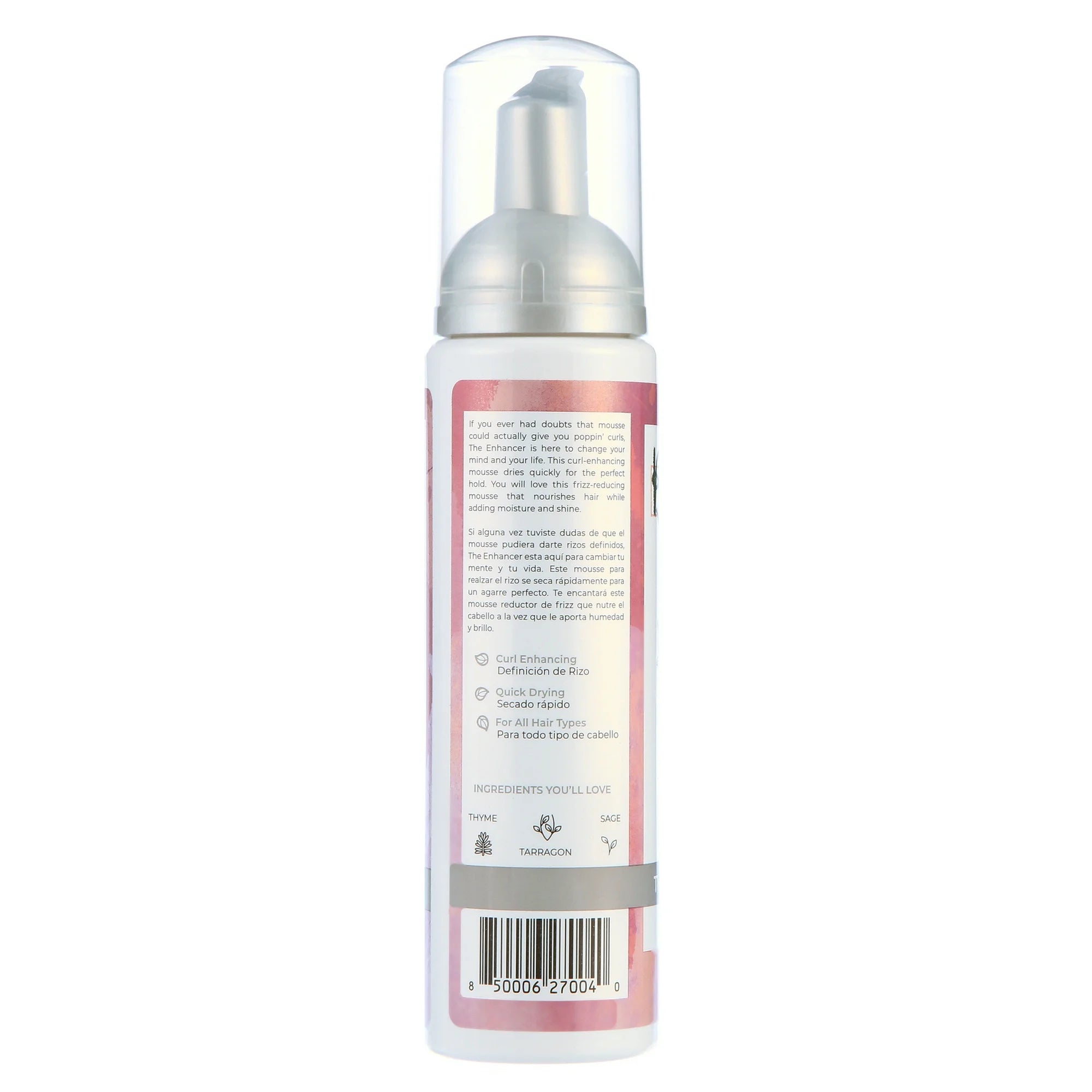 Botanika The Enhancer Mousse – Volumizing Curl Defining Styling Foam