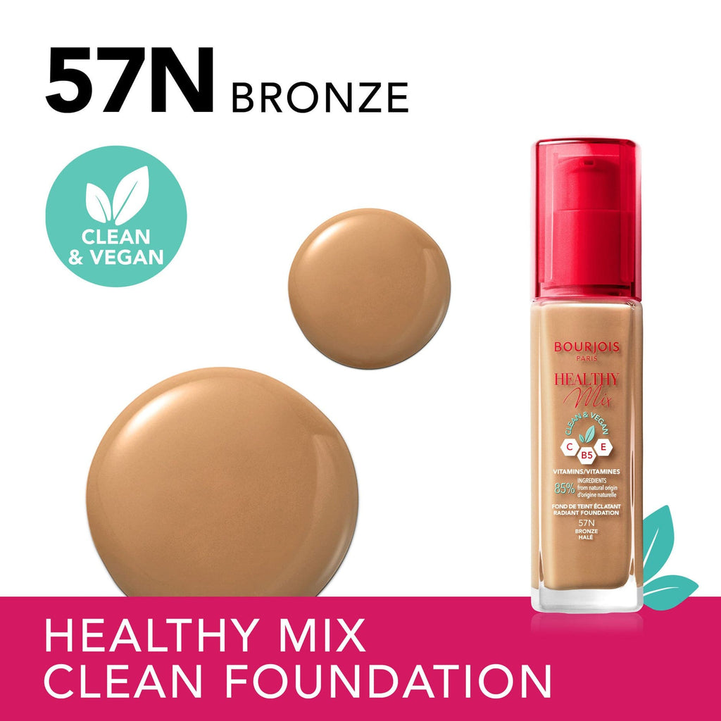 Bourjois Healthy Mix Serum Foundation - 57 Bronze
