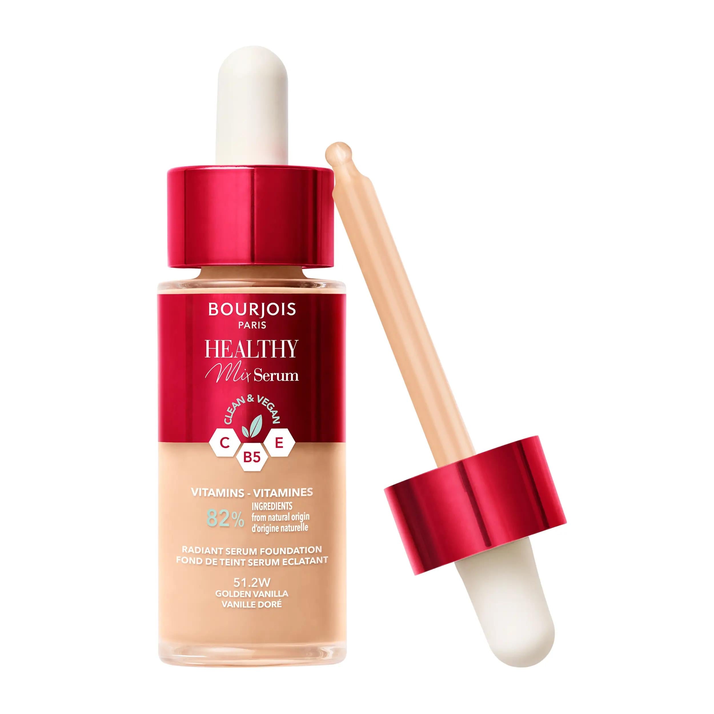 BOURJOIS HEALTHY MIX SERUM FOUNDATION- 51.2 GOLDEN VANILLA